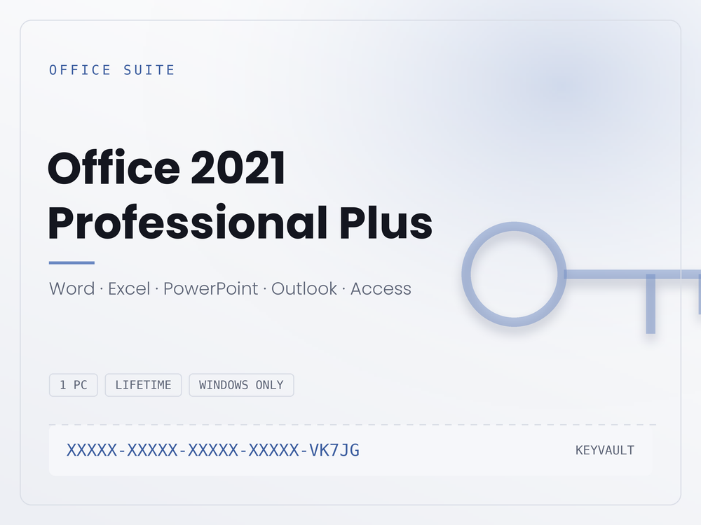 Office 2021 Professional Plus — Licence Key